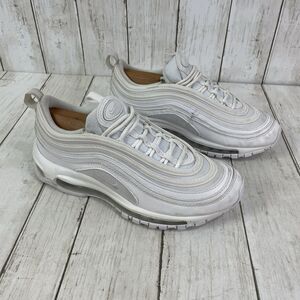 Nike Shoes Youth 5Y / W6.5 Air Max 97 Triple White Running Sneaker 921522-104